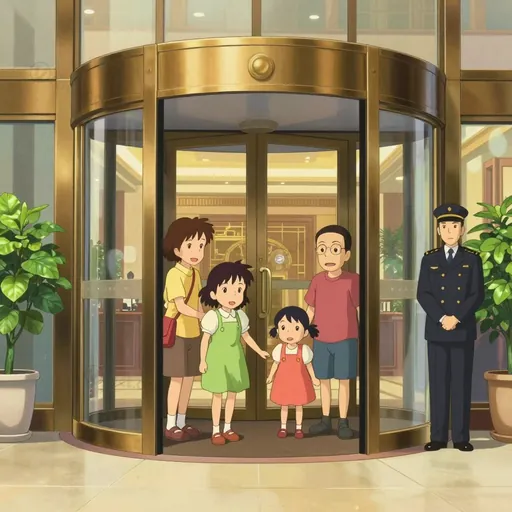 revolving door