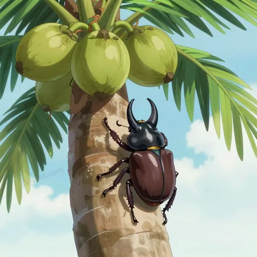 rhinoceros beetle