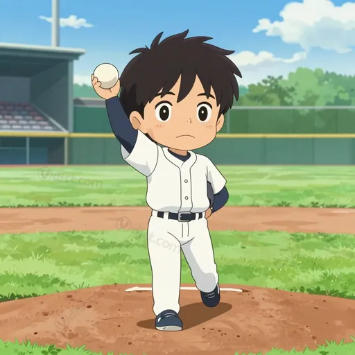 right-handed pitcher