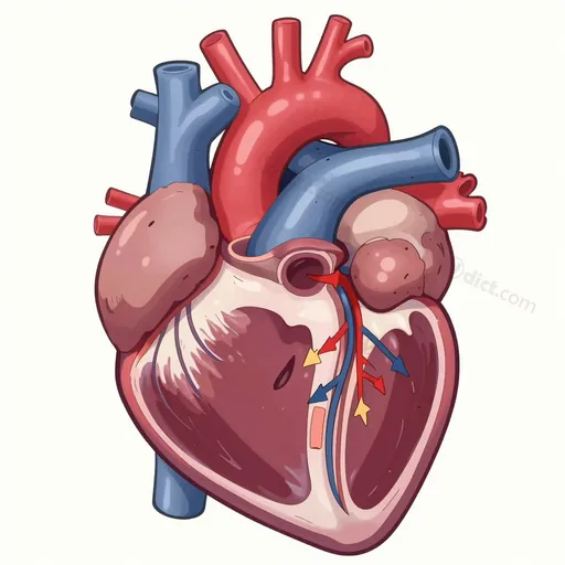 right atrium of the heart