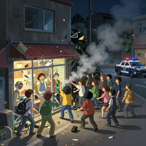 rioting
