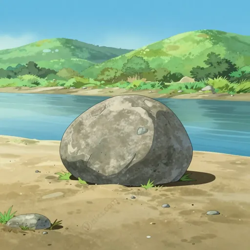 river boulder