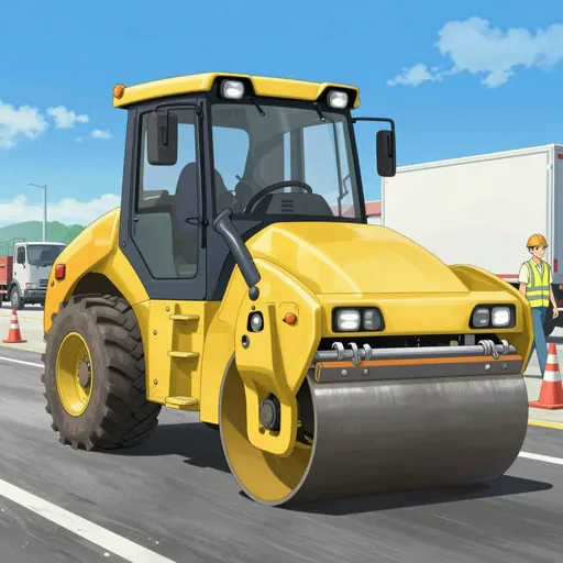 road roller