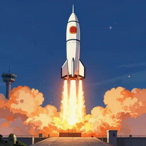rocket firing