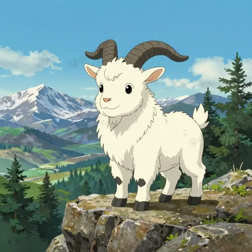 rocky mountain goat