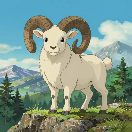 rocky mountain sheep