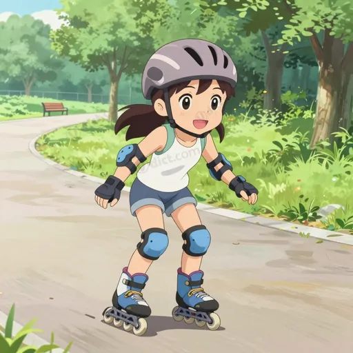 rollerblading