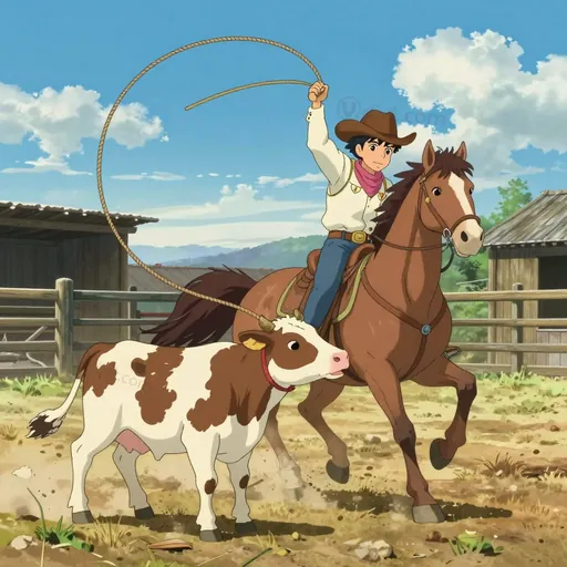 roping