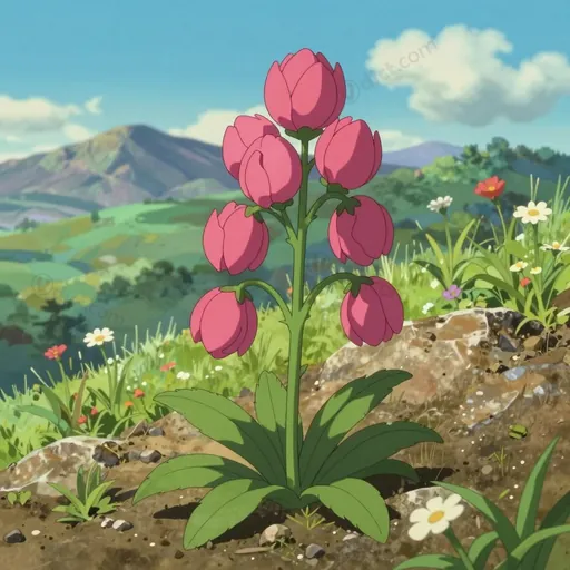 rose globe lily