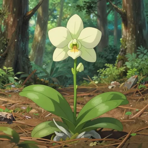 round-leaved rein orchid