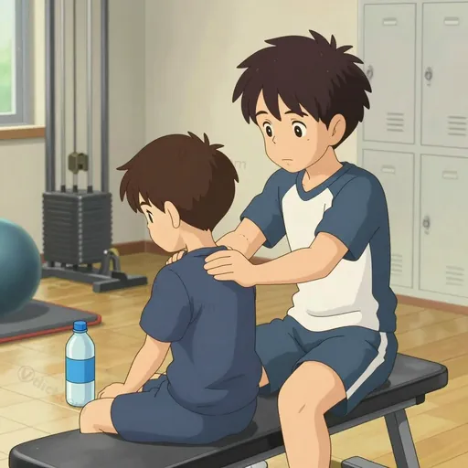 rub down