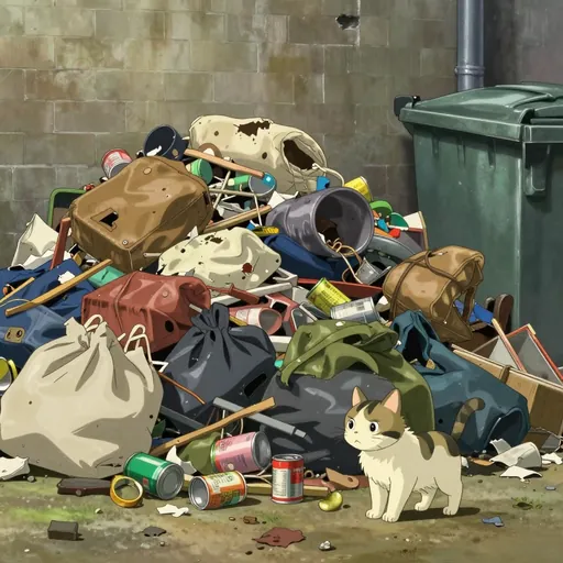 rubbish heap