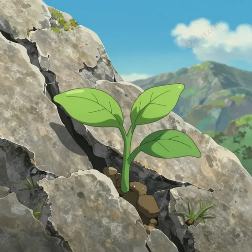rupicolous plant