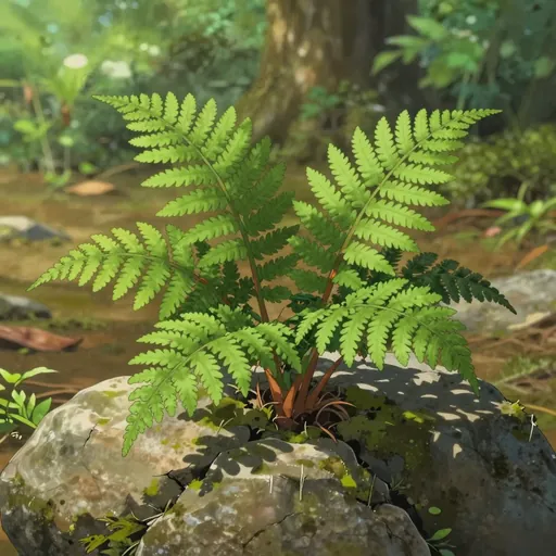 rusty woodsia