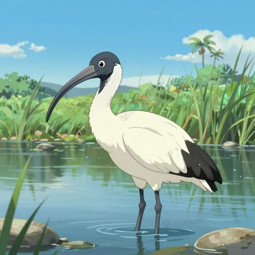 sacred ibis