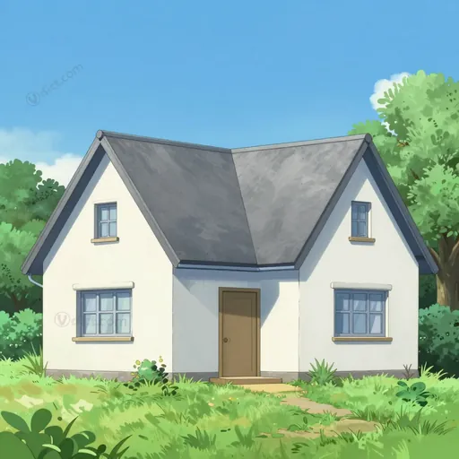 saddleback roof