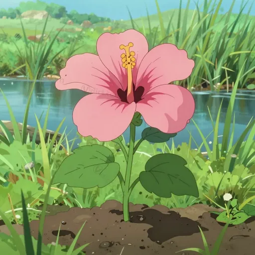 salt marsh mallow