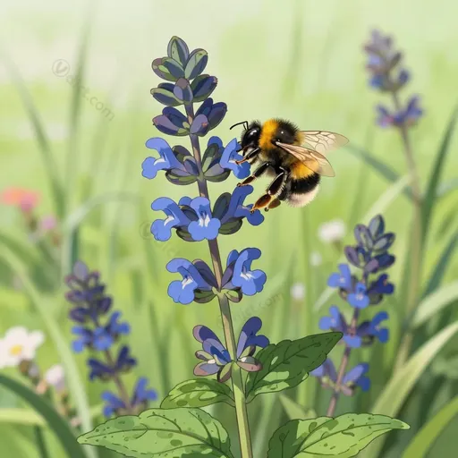 salvia verbenaca