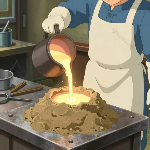 sand cast