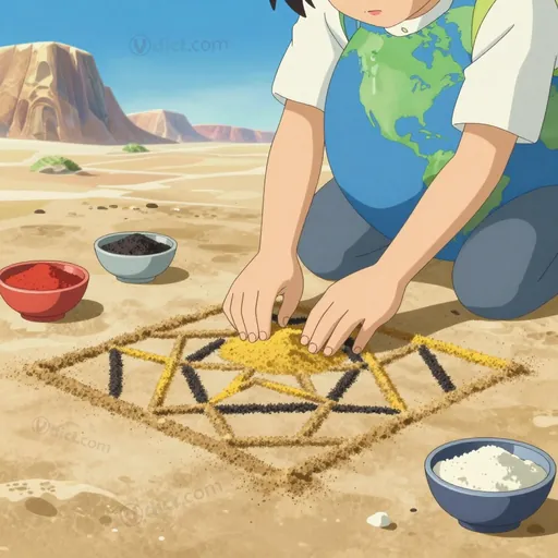 sand painting