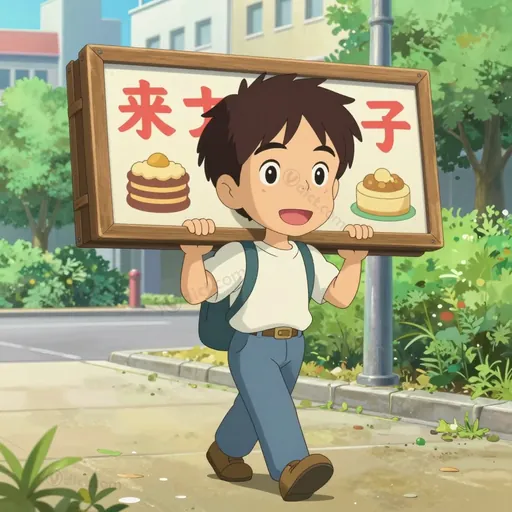 sandwich board