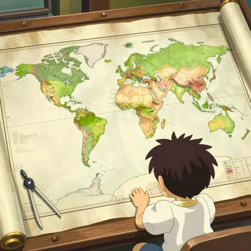 sanson-flamsteed projection