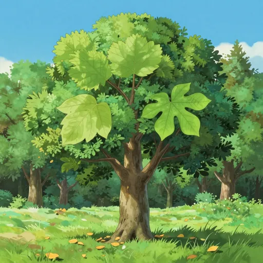 sassafras tree