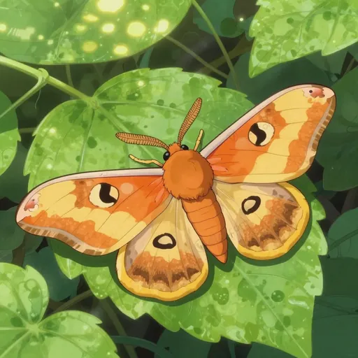 saturniid moth