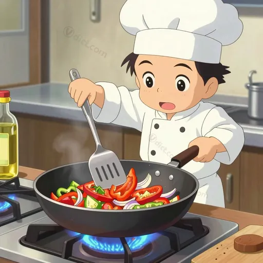 sauteing
