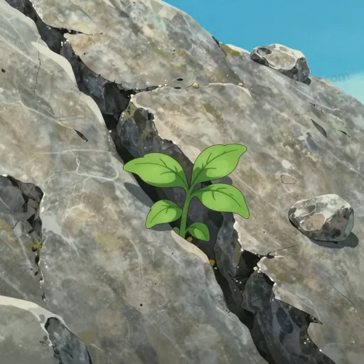 saxicolous plant