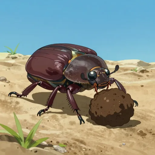 scarabaeid beetle