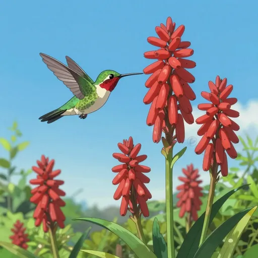 scarlet bugler