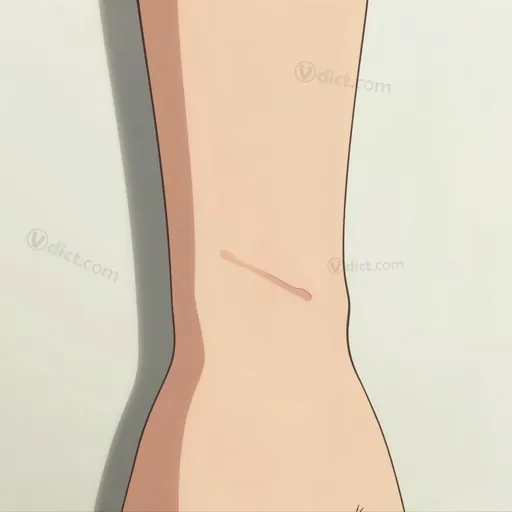 scarred