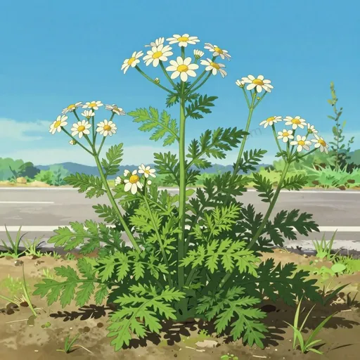 scentless hayweed