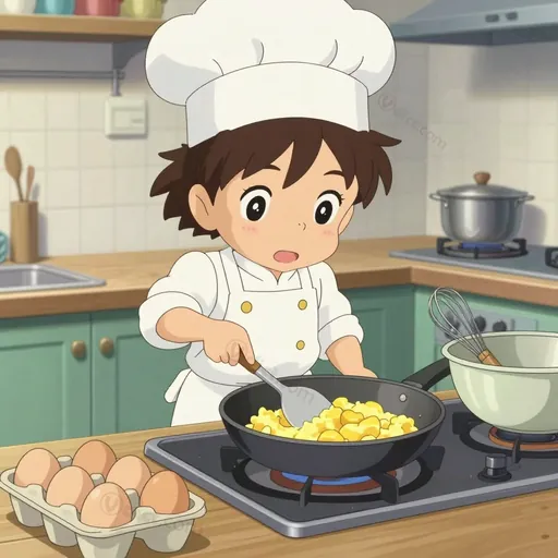 scrambled eggs