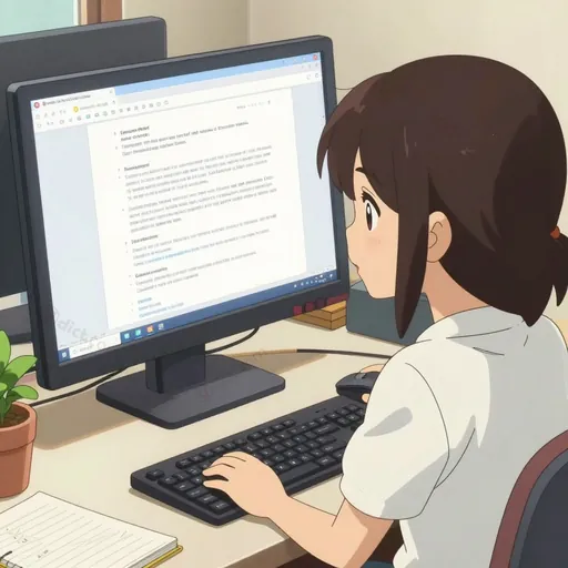 screen font