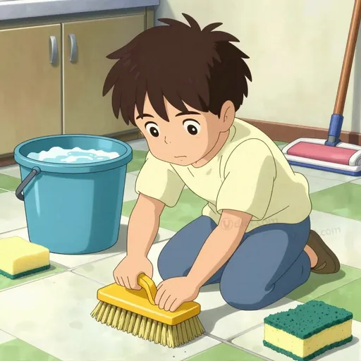 scrub brush