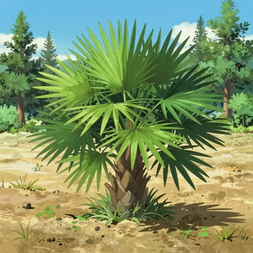 scrub palmetto
