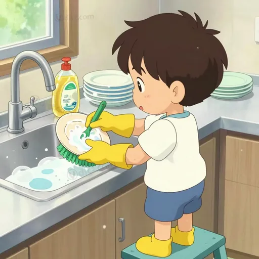 scrubbing