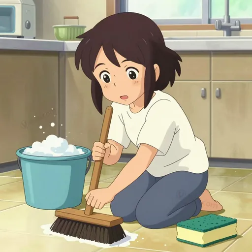 scrubbing-brush