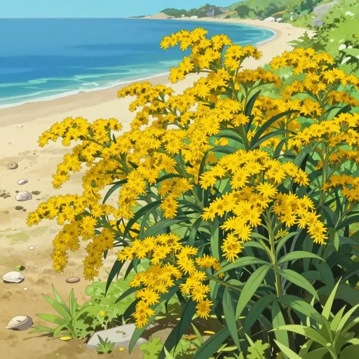 seaside goldenrod