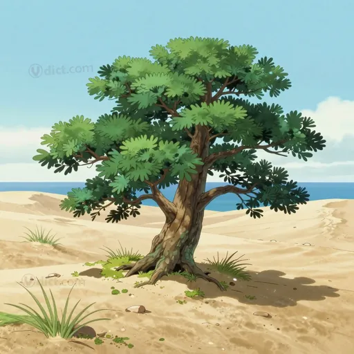 seaside scrub oak