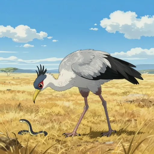 secretary bird