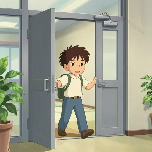 self-closing