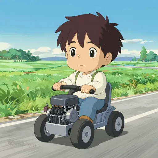self-propelled vehicle