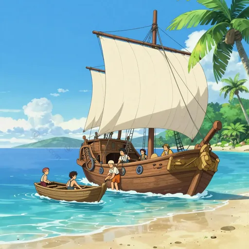 set ashore