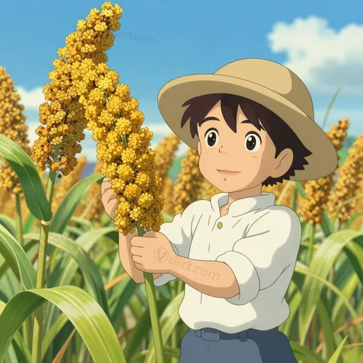 setaria italica stramineofructa