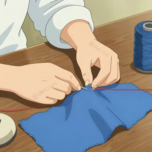 sew together