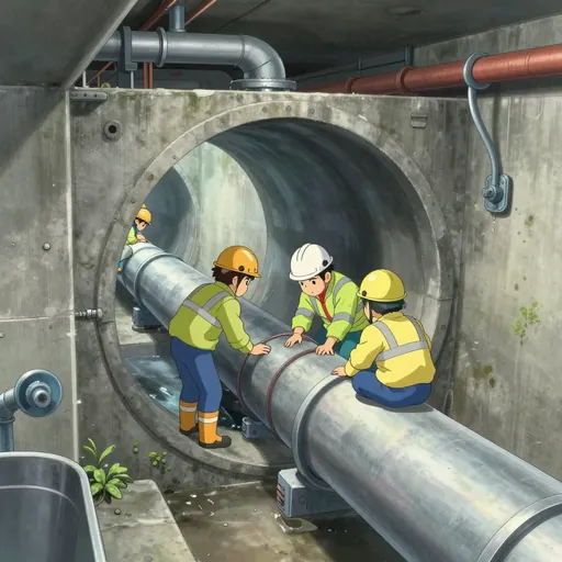 sewage system