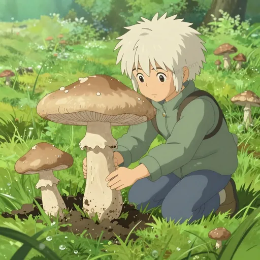 shaggymane mushroom